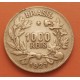 BRASIL 1000 REIS 1927 DAMA CON CORNUCOPIA KM.525 MONEDA DE LATON MBC- Brazil 1000 Reais