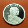 . 11 monedas PROOF x ESTADOS UNIDOS 1 DOLAR 2010 S al 2019 S INDIA SACAGAWEA LATON USA $1 Dollar coin