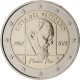 @RARA@ VATICANO 2 EUROS 2018 PADRE PIO 50 AÑOS DE SU MUERTE MONEDA SC CONMEMORATIVA