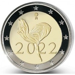 . 1 moneda x FINLANDIA 2 EUROS 2022 BALLET NACIONAL 1ª MONEDA CONMEMORATIVA SC BIMETALICA Finnland