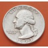 ESTADOS UNIDOS 1/4 DOLAR 1943 P GEORGE WASHINGTON KM.164 MONEDA DE PLATA MBC USA silver Quarter dollar WWII