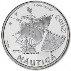 PORTUGAL 10 EUROS 2003 SILVER SC NAUTICA