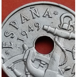 ESPAÑA 50 CENTIMOS 1949 * 19 53 FRANCO SIN CIRCULAR FLECHAS
