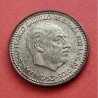 ESPAÑA 1 PESETA 1963 * 19 65 FRANCISCO FRANCO KM.775 MONEDA DE LATON SC @PATINA@ Estado Español