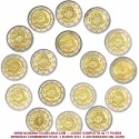 X ANIVERSARIO DEL EURO x 2 EUROS 2012 @LOTE DE 17 MONEDAS / PAÍSES@ (TYE) SIN CIRCULAR ***INCLUYE ESPAÑA***