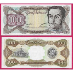 VENEZUELA 100 BOLIVARES 1998 SIMON BOLIVAR y CAPITOLIO NACIONAL Pick 66G BILLETE SC UNC BANKNOTE