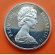 BERMUDA 1 DOLAR 1972 SILVER WEDDING @RAYITAS@ REINA ISABEL II @RAYITAS@ KM.22.A MONEDA DE PLATA PROOF Queen ELIZABETH II silver