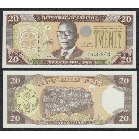 LIBERIA 25 CENTAVOS 1961 DAMA PLATA EBC- Silver Cents KM*16