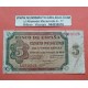 ESPAÑA 5 PESETAS 1938 BURGOS Serie L 6936528 Pick 110A BILLETE MUY CIRCULADO Spain banknote