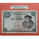 ESPAÑA 1000 PESETAS 1946 LUIS VIVES @AGUJEROS DE GRAPA@ 764983 Pick 133 BILLETE MUY CIRCULADO y RARO Spain banknote