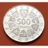 AUSTRIA 500 SCHILLING 1981 OTTO BAUER POLITICO KM.2953 MONEDA DE PLATA SC- Osterreich silver coin