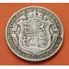 INGLATERRA 1/2 CORONA 1920 REY JORGE V KM.818.1A MONEDA DE PLATA MBC- Great Britain UK Half Crown silver coin