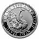 . .1 DOLAR 2016 AUSTRALIA AÑO LUNAR DEL MONO PLATA Silver Oz