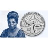 . 1 moneda x ESTADOS UNIDOS 25 CENTAVOS 2022 D MAYA ANGELOU Serie AMERICAN WOMEN QUARTER 1ª de 20º NICKEL SC USA