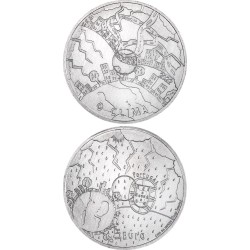 . 1ª moneda x PORTUGAL 5 EUROS 2022 EL CLIMA CUIDEMOS EL PLANETA NICKEL SC Tirada 50.000