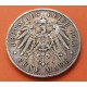 ALEMANIA 5 MARCOS 1913 A Estado de PRUSIA GUILLERMO II KM.536 MONEDA DE PLATA MBC- Germany 5 Marks silver