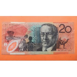 4 billetes x AUSTRALIA 10+20+50+100 DOLARES 1994+1998+1999 Hechos en PLASTICO Pick 52B+53A+54B+55B PVP NUEVOS 550€