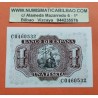 ESPAÑA 1 PESETA 1953 MARQUES DE SANTA CRUZ Serie C Pick 144 BILLETE PLANCHA SIN CIRCULAR Spain banknote