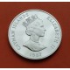 @RARA@ CAYMAN 50 CENTAVOS 1987 FLOR MORNING GLORY KM.71 MONEDA DE PLATA PROOF Cayman Islands 1/2 Dollar silver