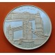 LIBERIA 20 DOLARES 2000 LONDON BIG BEN PUENTE DE LONDRES KM.639 MONEDA DE PLATA PROOF silver coin