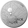 . 1 aaacoin AUSTRALIA 1 DOLAR 2020 ARAÑA ROJA Serie ANIMALES PELIGROSOS 1ª MONEDA DE PLATA OZ RED BACK SPIDER ONZA