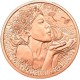 . 2ª moneda x AUSTRIA 10 EUROS 2022 FLOR DIENTE DE LEON Serie THE LANGUAJE OF FLOWERS COBRE SC Osterreich DANDELION