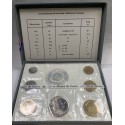 8 monedas x FRANCIA ESTUCHE OFICIAL Monnaie de París incluye 10 FRANCOS 1973 SC MONEDA DE PLATA