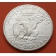 ESTADOS UNIDOS 1 DOLAR 1971 S PRESIDENTE EISENHOWER @RAYITA@ KM.203A MONEDA DE PLATA SC USA Silver Dollar