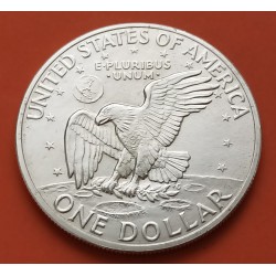 ESTADOS UNIDOS 1 DOLAR 1971 S PRESIDENTE EISENHOWER @RAYITA@ KM.203A MONEDA DE PLATA SC USA Silver Dollar