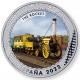 . @ENVIO HOY@ 5 monedas x 4ª SERIE ESPAÑA 1,50 EUROS 2022 HISTORIA DEL FERROCARRIL NICKEL 7.000 uds