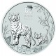 . 1 aacoin AUSTRALIA 2 DOLARES 2022 AÑO DEL TIGRE Perth Mint Serie Lunar 4ª MONEDA DE PLATA SC Year of the TIGER ONZAS