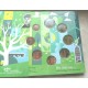 FINLANDIA CARTERA EUROS 2002 : 1+2+5+10+20+50 Centimos 1€+2€ SET