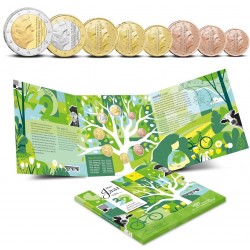 FINLANDIA CARTERA EUROS 2002 : 1+2+5+10+20+50 Centimos 1€+2€ SET