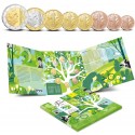 FINLANDIA CARTERA EUROS 2002 : 1+2+5+10+20+50 Centimos 1€+2€ SET