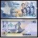 GHANA 5 CEDIS 2015 ESTATUA, MINARETE y PRESIDENTES Pick 38 BILLETE SC Africa UNC BANKNOTE