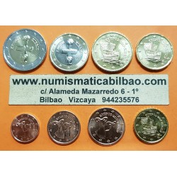 . 2015 MONEDAS EUROS CHIPRE 1+2+5+10+20+50 Centimos 1€+2€ TIRA S