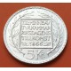 SUECIA 5 KRONOR 1966 REY GUSTAV VI y REFORMA CONSTITUCIONAL KM.839 MONEDA DE PLATA SC- Sweden silver 5 Coronas