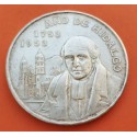MEXICO 5 PESOS 1953 1753 AÑO DE HIDALGO KM.468 MONEDA DE PLATA 0,64 ONZAS MBC- Mejico silver coin R/1