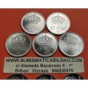 11 monedas x ESPAÑA 25 PESETAS 1975 * 76 - 77 - 78 - 79 - 80 JUAN CARLOS I + 1980 * 80 - 81 - 82 MUNDIAL + 1982+1983+1984 SC