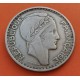 ARGELIA 100 FRANCOS 1952 ALEGORIA y ESCUDO KM.92 MONEDA DE NICKEL MBC- Algeria Algerie COLONIA DE FRANCIA