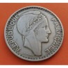 ARGELIA 100 FRANCOS 1952 ALEGORIA y ESCUDO KM.92 MONEDA DE NICKEL MBC- Algeria Algerie COLONIA DE FRANCIA