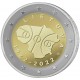 . 1 moneda x LITUANIA 2 EUROS 2022 BALON DE BALONCESTO 100 AÑOS 1ª CONMEMORATIVA SC Lietuva