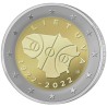 . 1 moneda x @ENVIO 5/MAYO@ LITUANIA 2 EUROS 2022 BALON DE BALONCESTO 100 AÑOS 1ª CONMEMORATIVA SC Lietuva