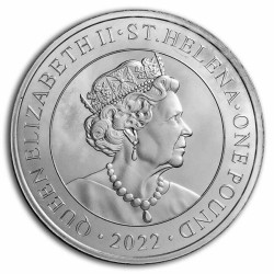 . 1 moneda @ENVIO 5/MAYO@ SANTA HELENA 1 LIBRA 2022 TRADE DOLLAR y BRITANNIA Tirada 5.000 PLATA SC silver OZ cápsula 1 ONZA 2022