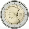 . 1 moneda x @ENVIO 5/MAYO@ SAN MARINO 2 EUROS 2022 PINTOR PIERO DELLA FRANCESCA SC 1ª CONMEMORATIVA ESTUCHE