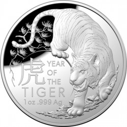 . .1 DOLAR 2016 AUSTRALIA AÑO LUNAR DEL MONO PLATA Silver Oz