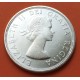CANADA 1 DOLAR 1964 1864 CHARLOTTETOWN QUEBEC KM.58 MONEDA DE PLATA SC $1 Dollar silver coin R/1