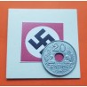 FRANCIA 20 CENTIMOS 1943 VALOR KM.900.1 MONEDA DE ZINC MBC Ocupación Nazi III REICH 20 Centimes WWII France