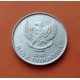 INDONESIA 200 RUPIAS 2003 PAJARO ESTONINO DE BALI JALAK KM.66 MONEDA DE ALUMINIO SC-