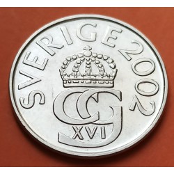 .SUECIA 2 CORONAS 1897 OSCAR II PLATA EBC SILVER XF SWEDEN